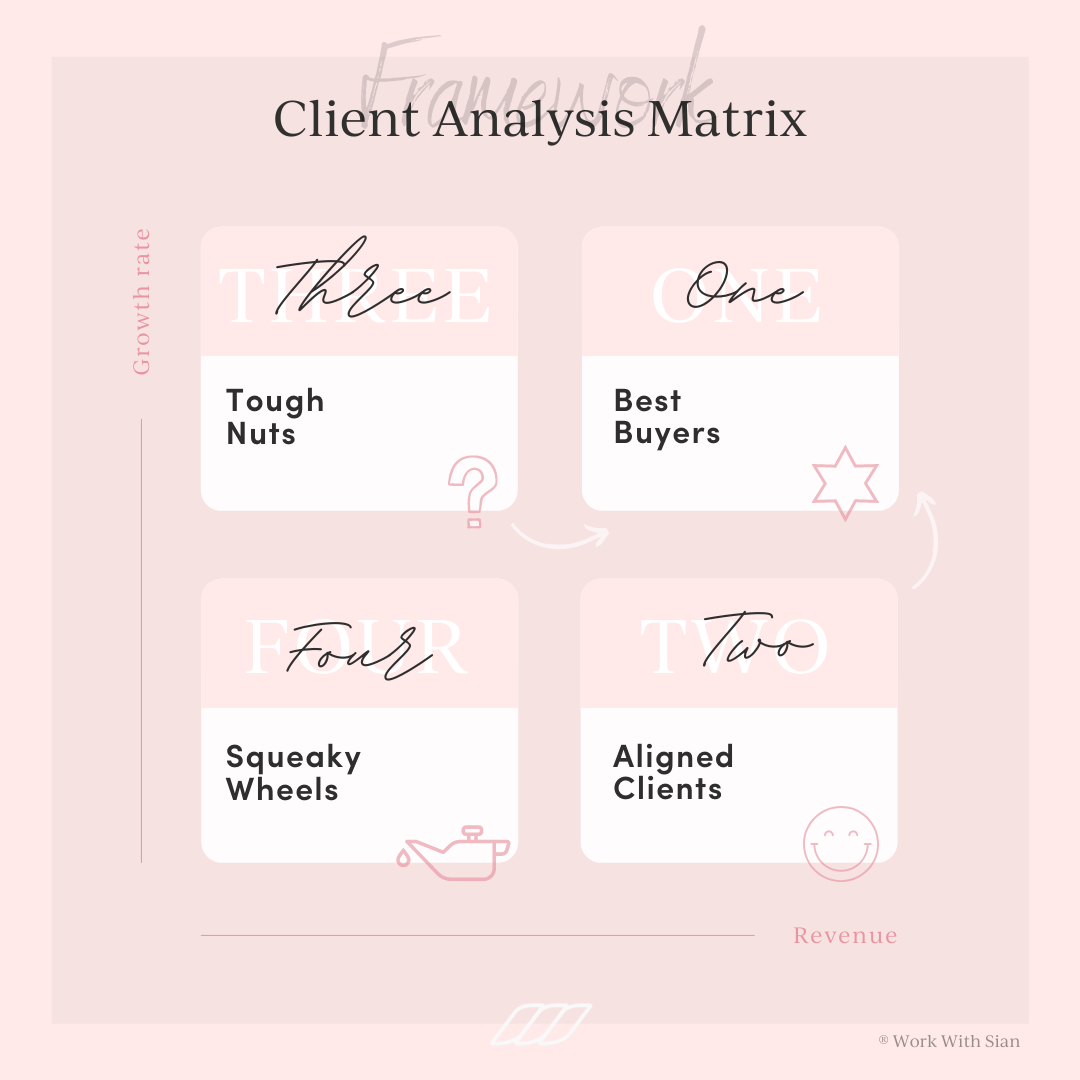 client analysis matrix