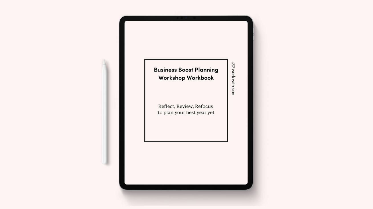 Business Boost Planning Workbook