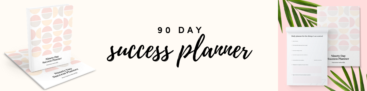 90 Day Success Planner